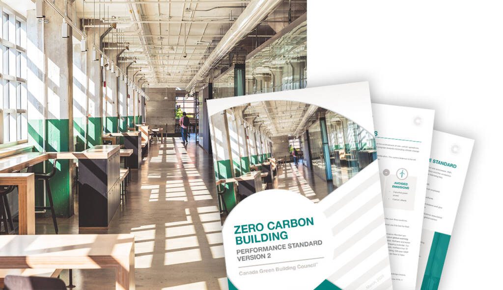 Cover image of the Zero Carbon Building - Performance Standard