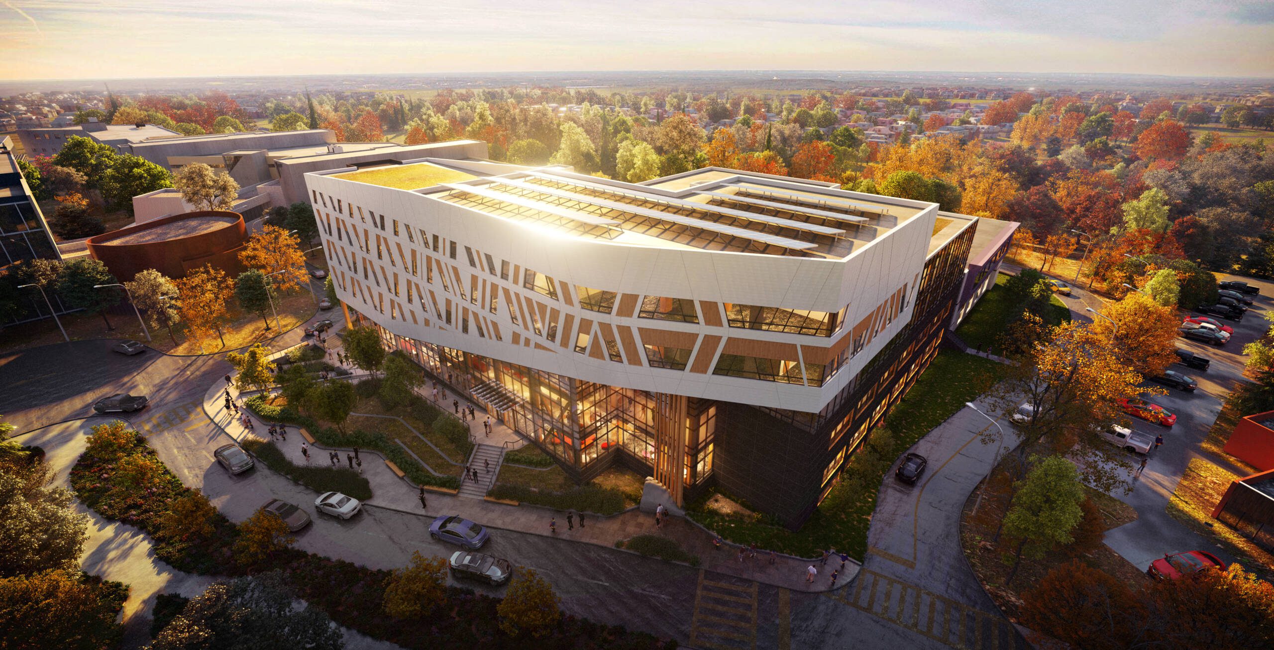 Centennial College, render by ATCHAIN Renderings, courtesy of DIALOG
