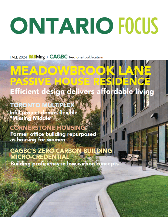 Cover of Ontario FOCUS magazine